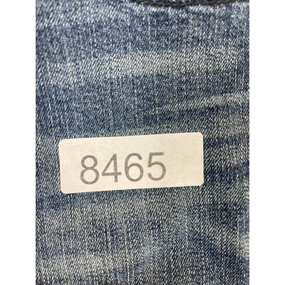 Anchor Blue Juniors 9S Skinny Jeans Low Rise Stretch Regular‎ Fit Blue Denim